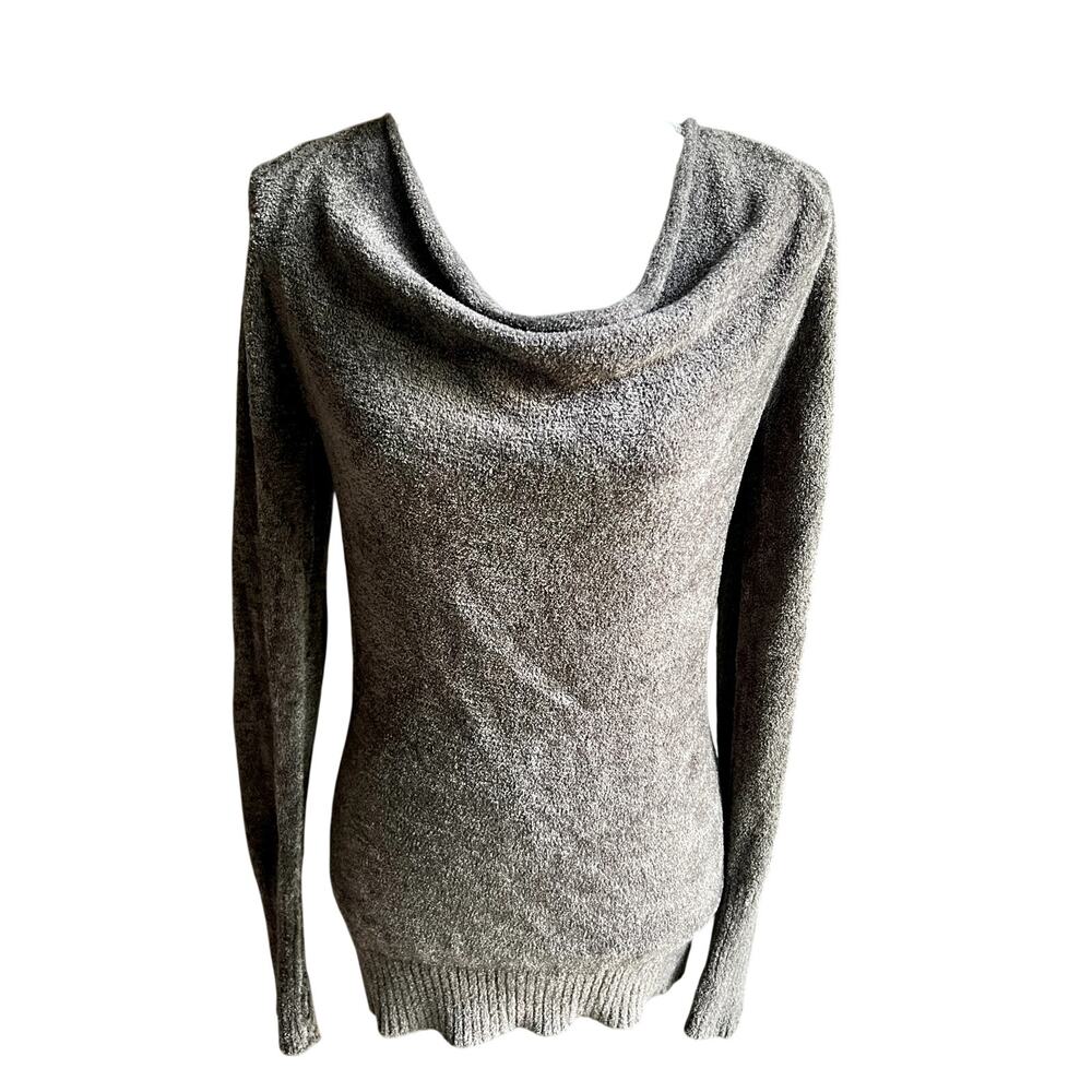 Athleta Cuddle Up Cozy taupe sweater size S